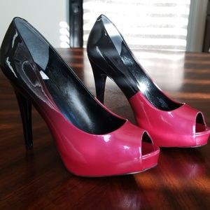 Guess patent heels